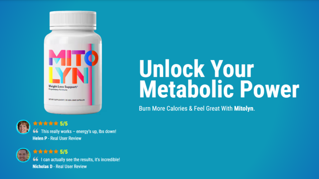 mitolyn energy boost Mitolyn Help with Weight Loss and Boost Energy